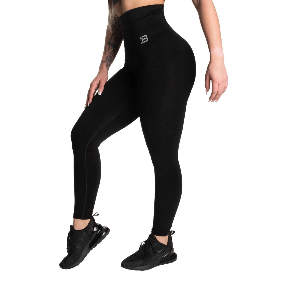 Better Bodies Rockaway Seamless Leggings - Black Melange - Urban Gym Wear