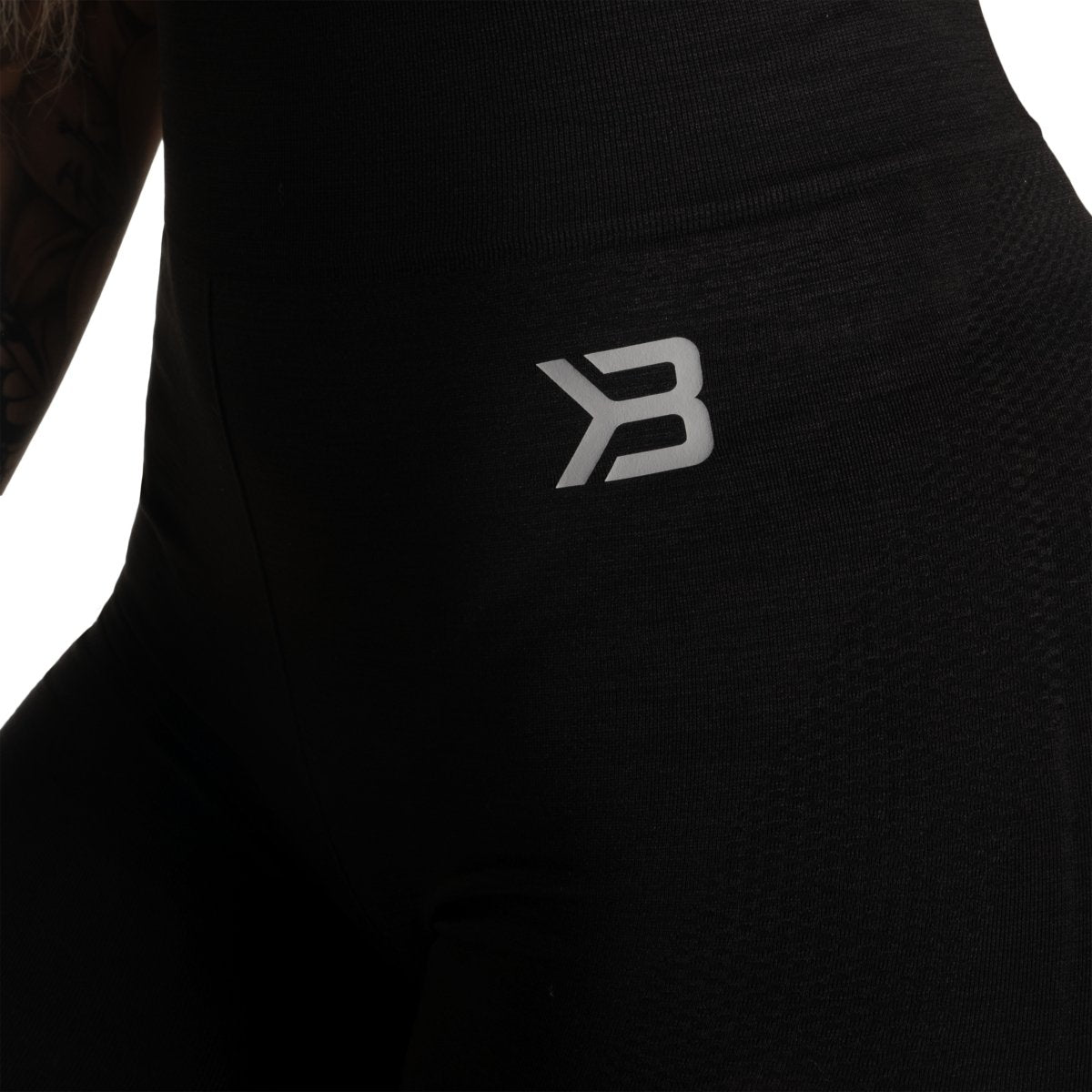 Better Bodies Rockaway Seamless Leggings - Black Melange - Urban Gym Wear