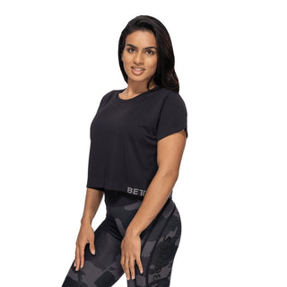 Better Bodies Rockaway Seamless Tee - Black - Urban Gym Wear