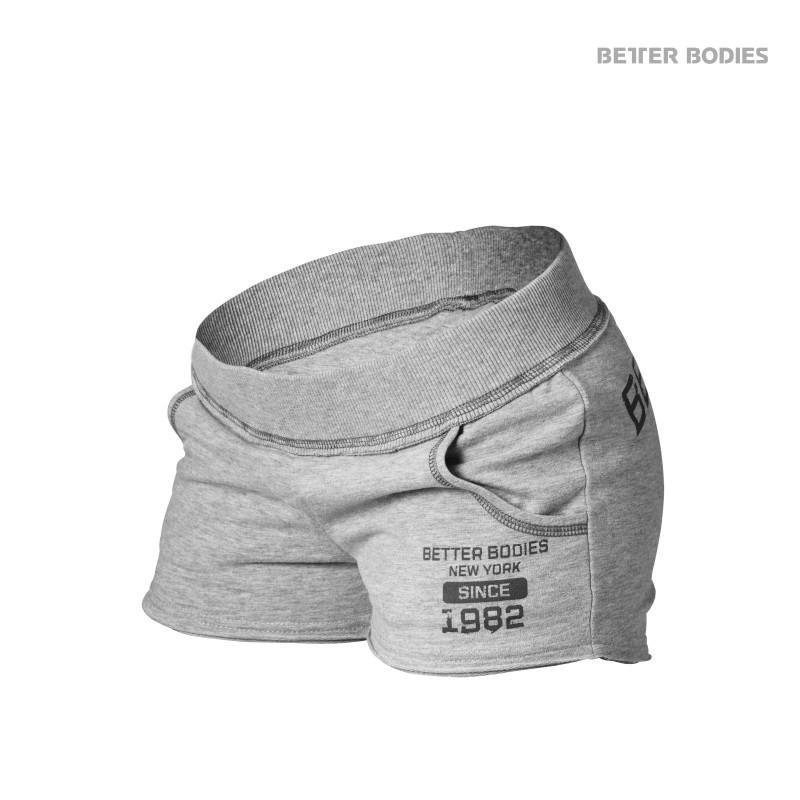 Better Bodies Rough Sweat Shorts - Greymelange - Urban Gym Wear