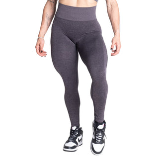 Better Bodies Seamless Curve Scrunch Leggings - Black Melange - Urban Gym Wear