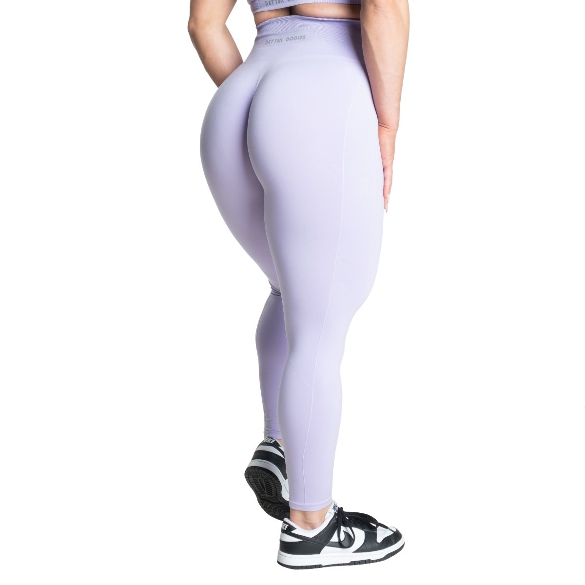 Better Bodies Seamless Scrunch Leggings Cool Purple Urban Gym Wear