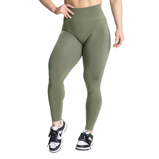 Better Bodies Seamless Scrunch Leggings - Washed Green - Urban Gym Wear