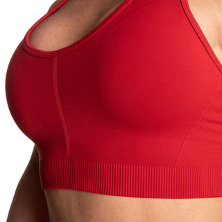 Better Bodies Seamless Scrunch Sports Bra - Chilli Red - Urban Gym Wear