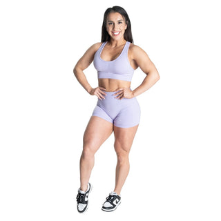 Better Bodies Seamless Scrunch Sports Bra - Cool Purple - Urban Gym Wear