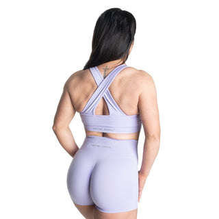 Better Bodies Seamless Scrunch Sports Bra - Cool Purple - Urban Gym Wear