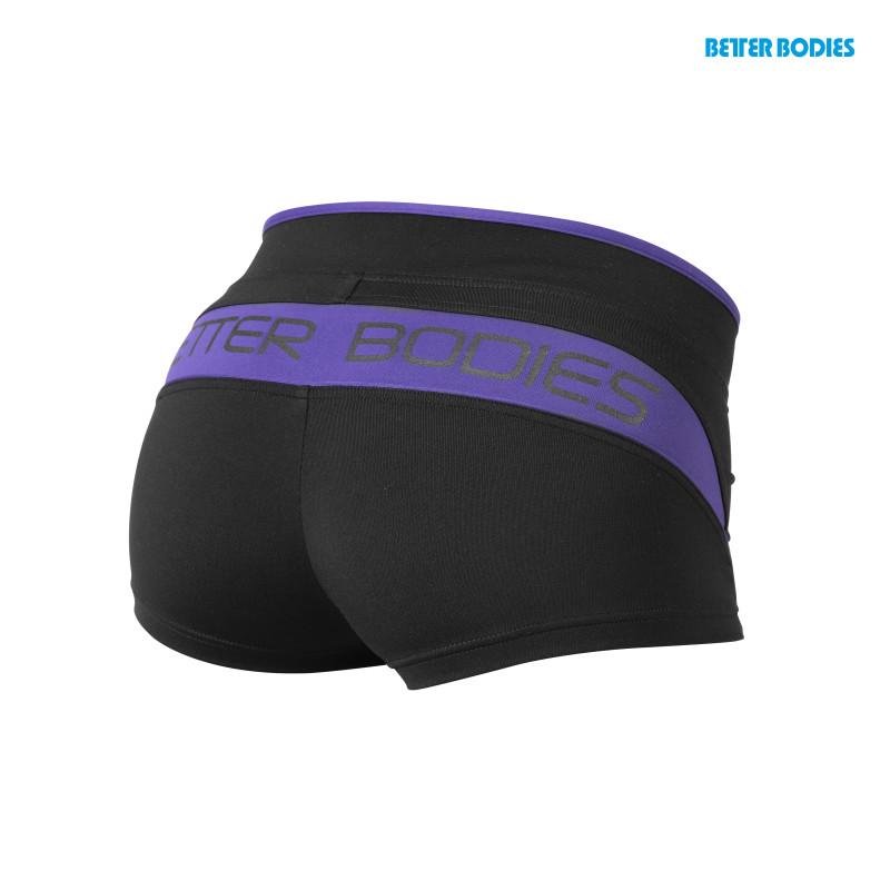 Better Bodies Shaped Hotpants - Athletic Purple - Urban Gym Wear