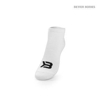 Better Bodies Short Socks 2 Pack - Black-White - Urban Gym Wear