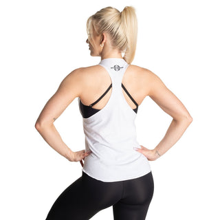 Better Bodies Skull bowery Tank - White - Urban Gym Wear