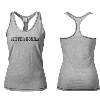 Better Bodies Soft Box T-Back - Greymelange - Urban Gym Wear