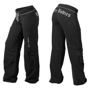 Better Bodies Soft Cargo Pant - Black - Urban Gym Wear