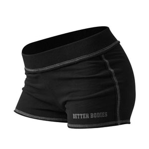 Better Bodies Soft Hotpants - Black - Urban Gym Wear