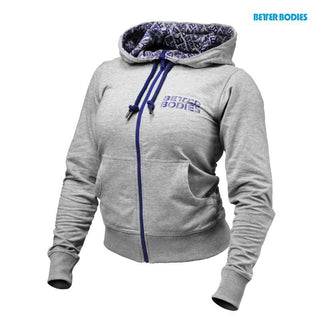 Better Bodies Soft Logo Hoodie - Greymelange - Urban Gym Wear