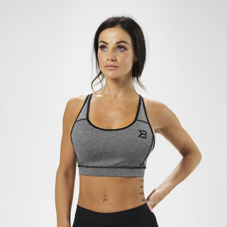 Better Bodies Sports Bra - Grahpite Melange - Urban Gym Wear