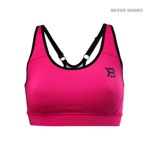 Better Bodies Sports Bra - Hot Pink - Urban Gym Wear