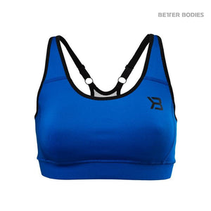Better Bodies Sports Bra - Strong Blue - Urban Gym Wear