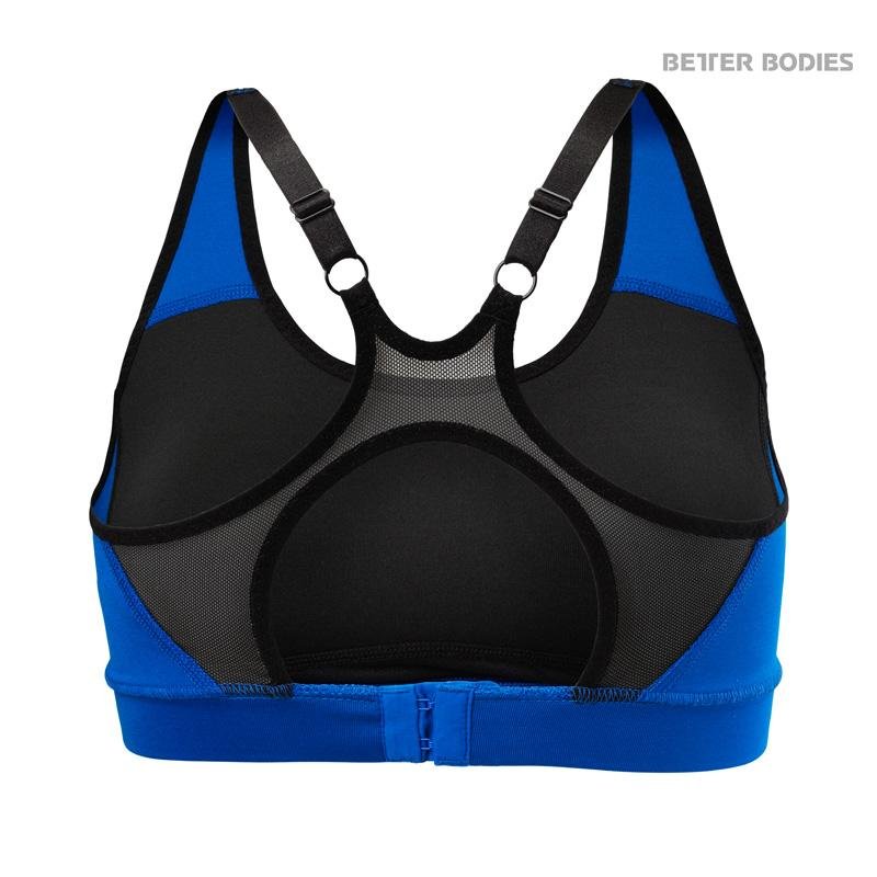 Better Bodies Sports Bra - Strong Blue - Urban Gym Wear