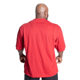 Better Bodies Standard Iron Tee - Chilli Red - Urban Gym Wear