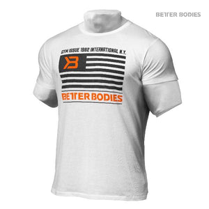 Better Bodies Street Tee - White - Urban Gym Wear