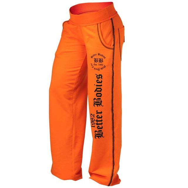 Better Bodies Stylish Soft Pant - Bright Orange - Urban Gym Wear
