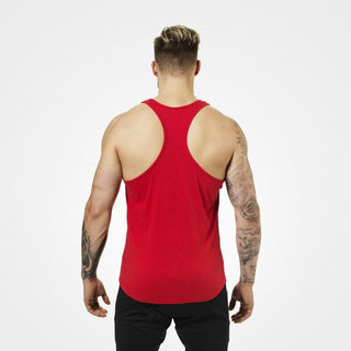 Better Bodies Symbol Printed T-Back - Bright Red - Urban Gym Wear