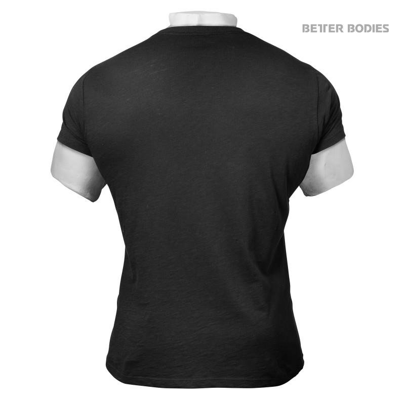 Better Bodies Symbol Printed Tee - Black - Urban Gym Wear