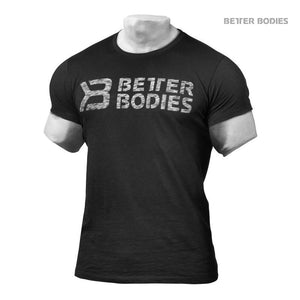 Better Bodies Symbol Printed Tee - Black - Urban Gym Wear