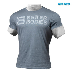 Better Bodies Symbol Printed Tee - Ocean Blue - Urban Gym Wear