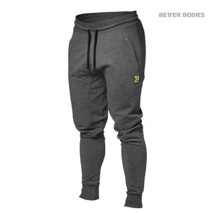 Better Bodies Tapered Joggers - Anthracite Melange - Urban Gym Wear