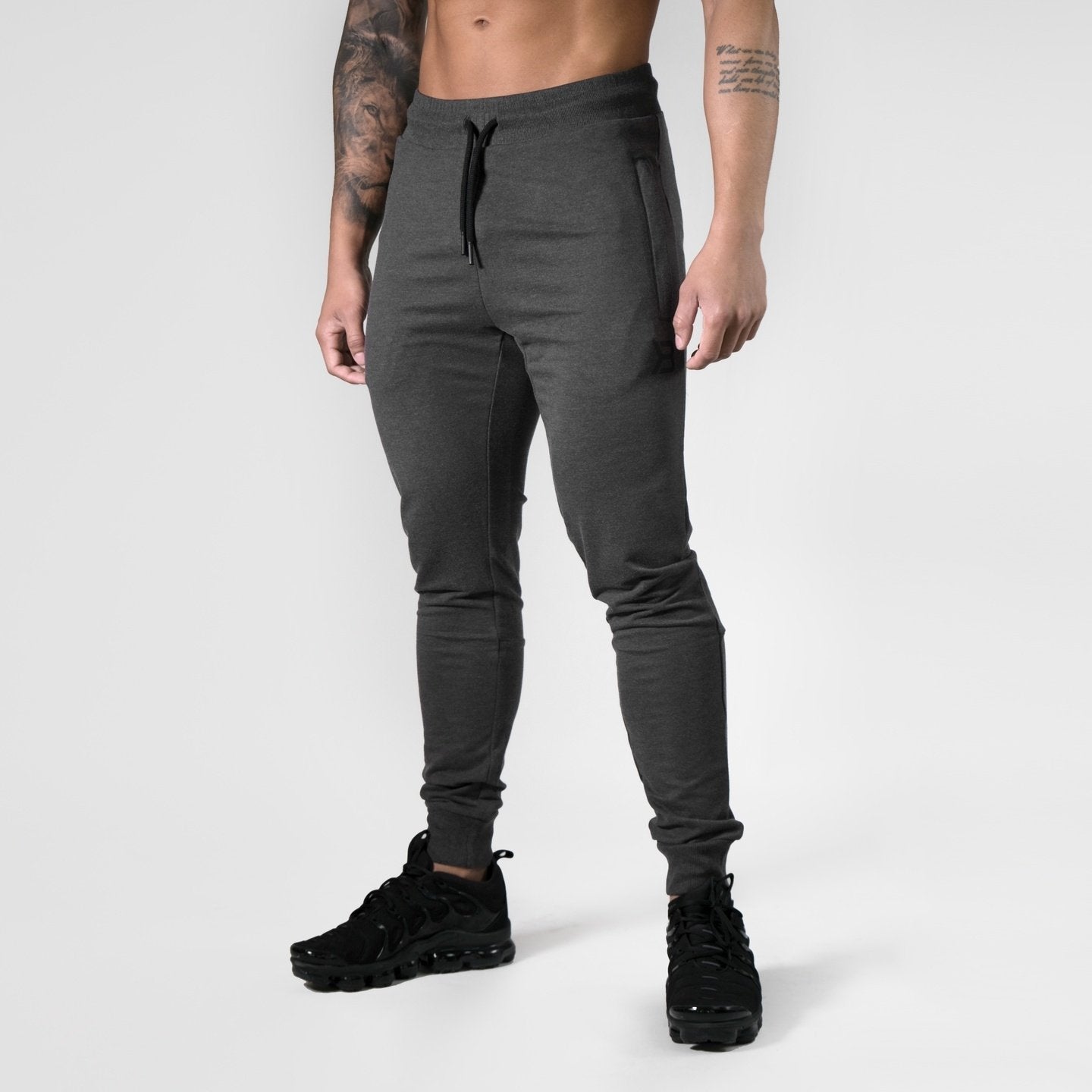 Better Bodies Tapered Joggers V2 Dark Grey Melange Urban Gym Wear