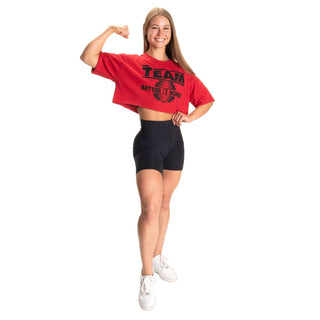 Better Bodies Team Onesize Tee - Chilli Red - Urban Gym Wear