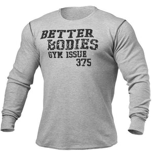 Better Bodies Thermal Flex L-S - Greymelange - Urban Gym Wear