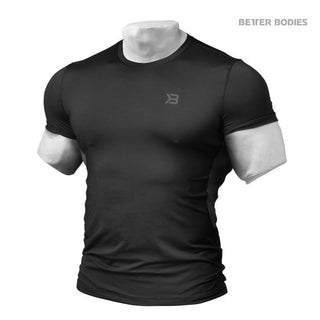 Better Bodies Tight Function Tee - Black - Urban Gym Wear