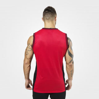 Better Bodies Tip Off Tank - Bright Red - Urban Gym Wear