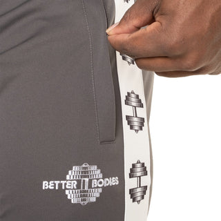 Better Bodies Track Pants - Iron - Urban Gym Wear
