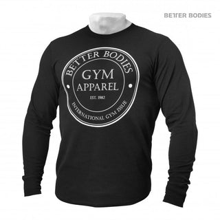 Better Bodies Tribeca Thermal L-S - Black - Urban Gym Wear