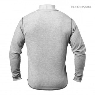 Better Bodies Tribeca Thermal L-S - Greymelange - Urban Gym Wear