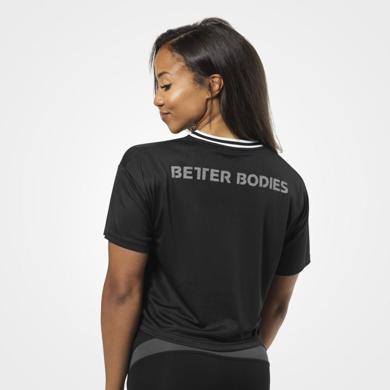 Better Bodies Trinity Tee - Black - Urban Gym Wear