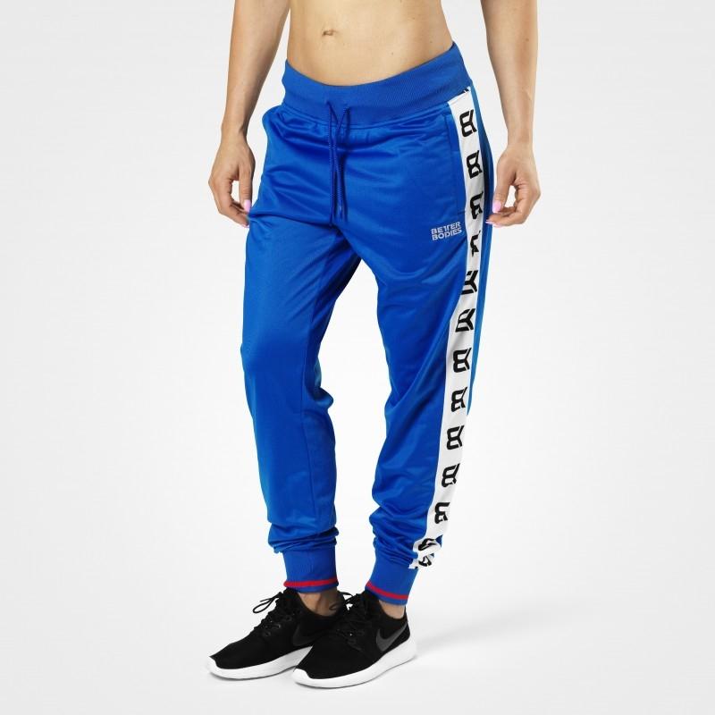 Better Bodies Trinity Track Pants - Strong Blue - Urban Gym Wear