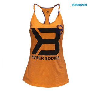 Better Bodies Twisted T-Back - Bright Orange - Urban Gym Wear