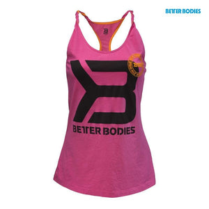 Better Bodies Twisted T-Back - Hot Pink - Urban Gym Wear