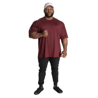 Better Bodies Union Iron Tee - Maroon - Urban Gym Wear