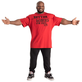 Better Bodies Union Original Tee - Chilli Red - Urban Gym Wear