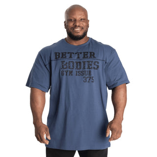 Better Bodies Union Original Tee - Sky Blue - Urban Gym Wear