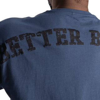 Better Bodies Union Original Tee - Sky Blue - Urban Gym Wear