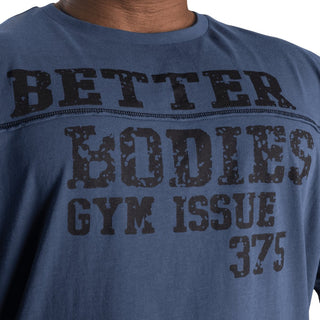 Better Bodies Union Original Tee - Sky Blue - Urban Gym Wear