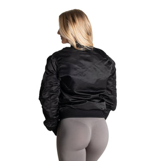 Better Bodies Utility Bomber Jacket - Black - Urban Gym Wear