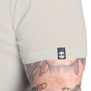 Better Bodies V-Neck Tapered Tee DL - Off White