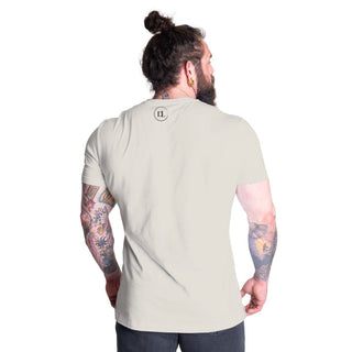 Better Bodies V-Neck Tapered Tee DL - Off White - Urban Gym Wear