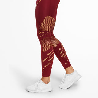 Better Bodies Waverly Tights - Sangria Red - Urban Gym Wear